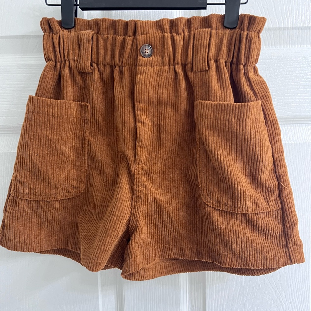 Burnt orange shorts